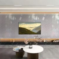 Tấm ốp than tre vân đá xám Kosmos TT-826