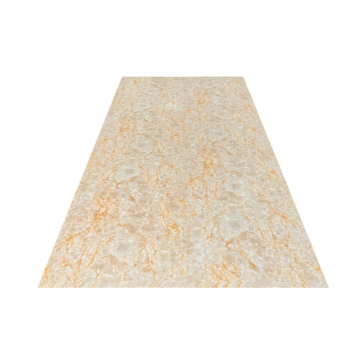 Tấm Nhựa Ốp Tường PVC Hobiwood VD2210 | Vân Đá Cẩm Thạch Kem Vàng