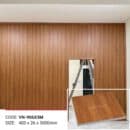 Vách ngăn nhựa vân gỗ màu cam đỏ Galawood VN-906