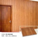 Vách ngăn nhựa vân gỗ màu cam đỏ Galawood VN-906