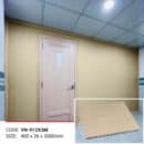 Vách ngăn nhựa vân gỗ màu sồi vàng nhạt Galawood VN-912