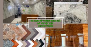 So sánh ốp tường nhựa giả đá với vật liệu truyền thống