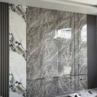Nhựa Ốp Tường Vân Đá Cẩm Thạch Xám Đậm HB-VD2205