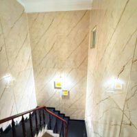 Nhựa Ốp Tường Vân Đá Kem Vàng HB-VD2227