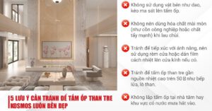 Tấm ốp than tre Kosmos có bền không? Chống trầy xước tốt không?