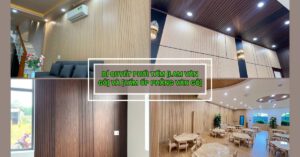 Bí Quyết Phối Tấm Lam Vân Gỗ Và Tấm Ốp Phẳng Vân Gỗ