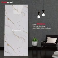 Ốp Tường PVC Giả Đá Vân Mây Dát Vàng PVC234 Galawood - Tinh Tế & Sang Trọng Ốp Tường PVC Giả Đá Vân Mây Dát Vàng PVC234 Galawood - Tinh Tế & Sang Trọng