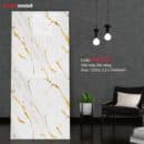 Ốp Tường PVC Vân Mây Dát Vàng PVC237 Galawood
