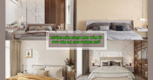 Hướng Dẫn Chọn Màu Tấm Ốp PVC Vân Đá Cho Phòng Ngủ Đẹp & Hợp Phong Thủy