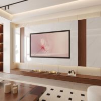 Ốp Tường PVC Trắng Sứ Vân Mây PVC214 Galawood - Vẻ Đẹp Tinh Khôi