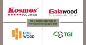 Top 4 thương hiệu tấm ốp PVC vân đá uy tín nhất 2025