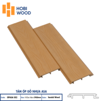 Tấm Ốp Gỗ Nhựa ASA OPASA 002 - Màu Sandal Wood