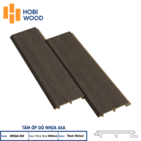 Tấm ốp gỗ nhựa ASA OPASA 004 - Màu Titack Walnut