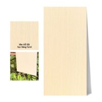Tấm Ốp Than Tre Vân Gỗ WG-5 - Màu Vàng Tươi Vân Sồi Sọc