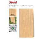 Tấm ốp than tre vân gỗ WG-2 iWood- Vân gỗ sồi vàng đậm