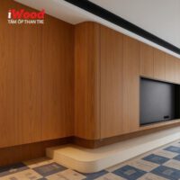 Tấm Ốp Than Tre Vân Gỗ WG-6 iWood - Màu Gỗ Óc Cho