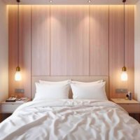 Tấm Ốp Than Tre Vân Gỗ WG-8 iWood - Màu Hồng Vân Sọc Nhuyễn