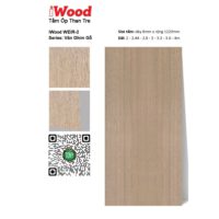 Tấm Ốp Than Tre Vân Gỗ WEiR-2 - Màu Gỗ Óc Chó