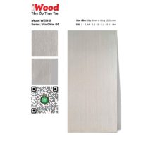 Tấm Ốp Than Tre Vân Gỗ WEiR-5 - Màu Xám Bạc Vân Sọc