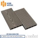 Sàn nhựa ngoài trời HB140V25 Màu Grey - Sàn ngoài trời Hobiwood