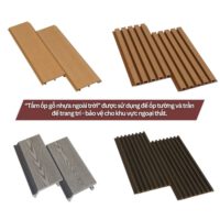 Tấm ốp gỗ nhựa ngoài trời