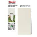 Tấm ốp than tre vân đơn sắc SS-1 iWood - Màu trắng nhám sần