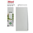 Tấm ốp than tre vân đơn sắc SS-5 iWood - Màu xám nhạt trơn