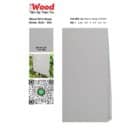 Tấm ốp than tre vân đơn sắc SS-9 iWood - Màu xám trơn chuẩn
