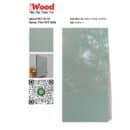 Tấm ốp than tre đơn sắc PET iS-10 iWood - Màu xanh sage bóng