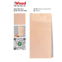 Tấm ốp than tre đơn sắc PET iS-11 iWood