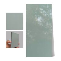 Tấm ốp than tre đơn sắc PET iS-10 iWood - Màu xanh sage bóng