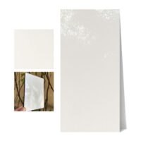 Tấm ốp than tre đơn sắc PET iS-2W iWood - Màu trắng kem