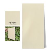 Tấm ốp than tre vân đơn sắc SS-3 iWood - Màu vàng trơn ấm áp