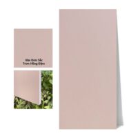 Tấm ốp than tre vân đơn sắc SS-7 iWood - Màu hồng đậm trơn
