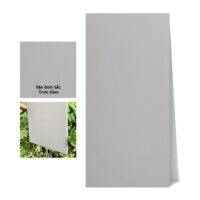 Tấm ốp than tre vân đơn sắc SS-9 iWood - Màu xám trơn chuẩn