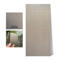 Tấm ốp than tre vân Inox MT-3 iWood - Màu bạc ghi đậm