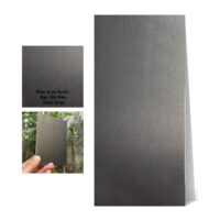 Tấm ốp than tre vân Inox MT-9 iWood - Bạc ghi đen hiện đại