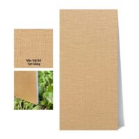 Tấm ốp than tre vân vải CL-3 iWood - Màu vàng vân vải bố