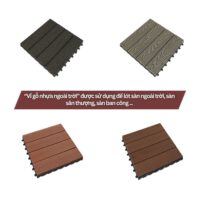 Vỉ gỗ nhựa ngoài trời
