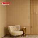Ốp tường than tre vân vải CL-3 iWood - Màu vàng vân vải bố
