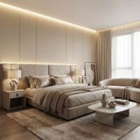 Ốp tường Tấm ốp than tre vân vải CL-7 iWood - Màu xám nâu sợi vải bố