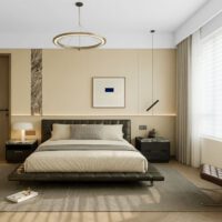 Ốp tường Tấm ốp than tre vân vải CL-8 iWood - Màu xám vàng