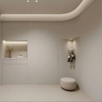 Ốp tường Tấm ốp than tre vân vải CL-9 iWood - Màu ghi xám