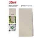 Tấm ốp than tre vân vải CL-7 iWood - Màu xám nâu sợi vải bố