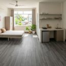 Sàn Nhựa Giả Gỗ Giá Rẻ V262 - Màu Xám Gỗ Hiện, ĐạiLắp Nhanh Không Cần Keo