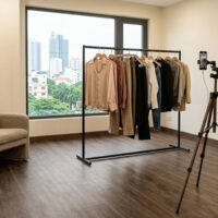 Sàn Nhựa Giả Gỗ Giá Rẻ V267 - Màu Gỗ Nâu Trầm Sang Trọng