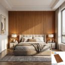 Lam Nhựa Ốp Tường Giả Gỗ HOBI LS4 | Sang trọng, bền đẹp, chống ẩm