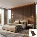 Lam Nhựa Ốp Tường Giả Gỗ HOBI LS4 | Sang trọng, bền đẹp, chống ẩm