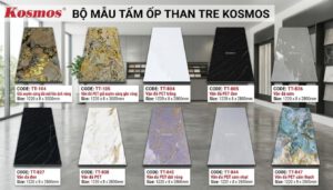 Mẫu Than Tre Vân Đá Kosmos – Tổng Hợp Các Mẫu Đẹp, Sang Trọng