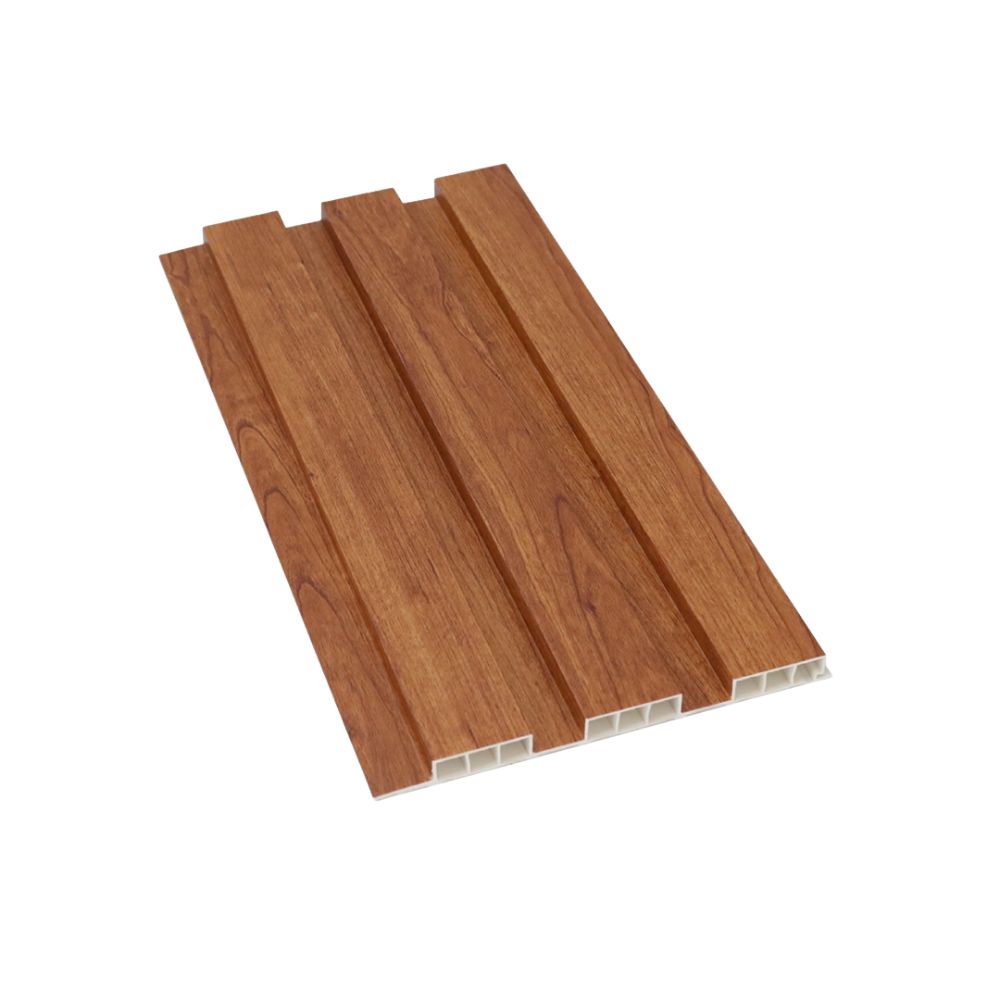Tấm Ốp Lam 3 Sóng Hobiwood LS3T 01 – Màu nâu đỏ ấm Tấm ốp lam 3 sóng Hobiwood LS3T 01 vân gỗ nâu đỏ kích thước 3000x198x15mm chống ẩm cao cấp